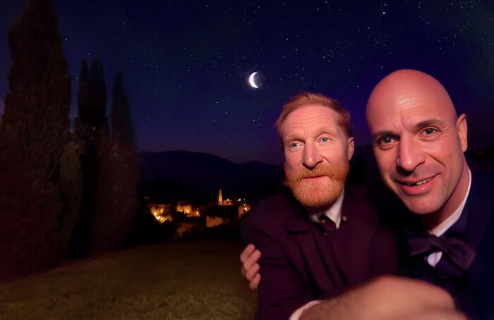 Walking In A Starry Night, 1889