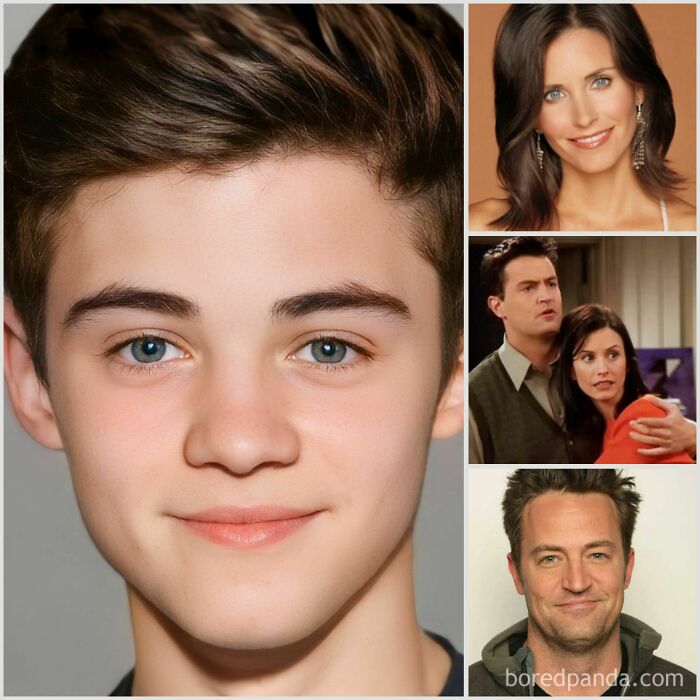 Monica Geller And Chandler Bing (Friends)