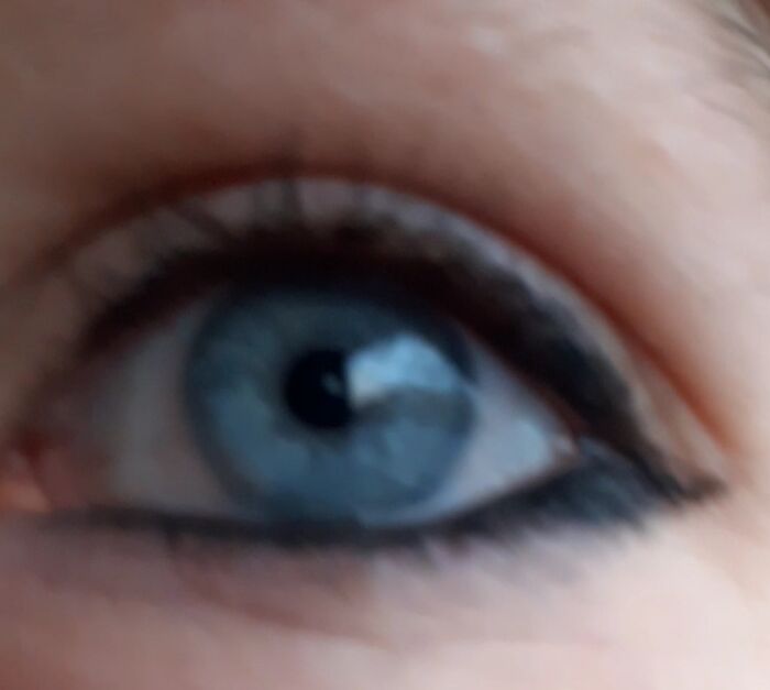 Eye With Crappy Eyeliner