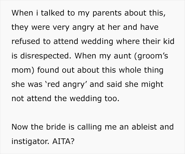 After Suggesting To Use A Temporary Ramp So Her House Can Be Accessible For A Wedding, Woman Exposes The Insulting Bride-To-Be And The Wedding Is Called Off After Suggesting To Use A Temporary Ramp So Her House Can Be Accessible For A Wedding, Woman Exposes The Insulting Bride-To-Be And The Wedding Is Called Off