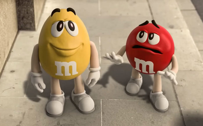 The M&M’s Spokescandies By Mars