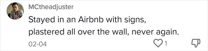 Airbnb Guest Can't Believe The Number Of Restrictions Plastered All Over The Property, Records A Virtual Tour Airbnb Guest Can't Believe The Number Of Restrictions Plastered All Over The Property, Records A Virtual Tour