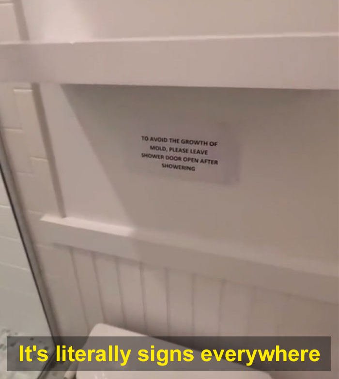 Airbnb Guest Can't Believe The Number Of Restrictions Plastered All Over The Property, Records A Virtual Tour Airbnb Guest Can't Believe The Number Of Restrictions Plastered All Over The Property, Records A Virtual Tour