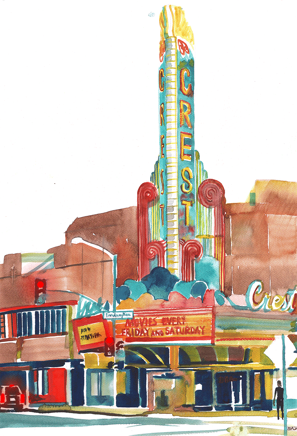 I Animate My Watercolors (15 Pics)