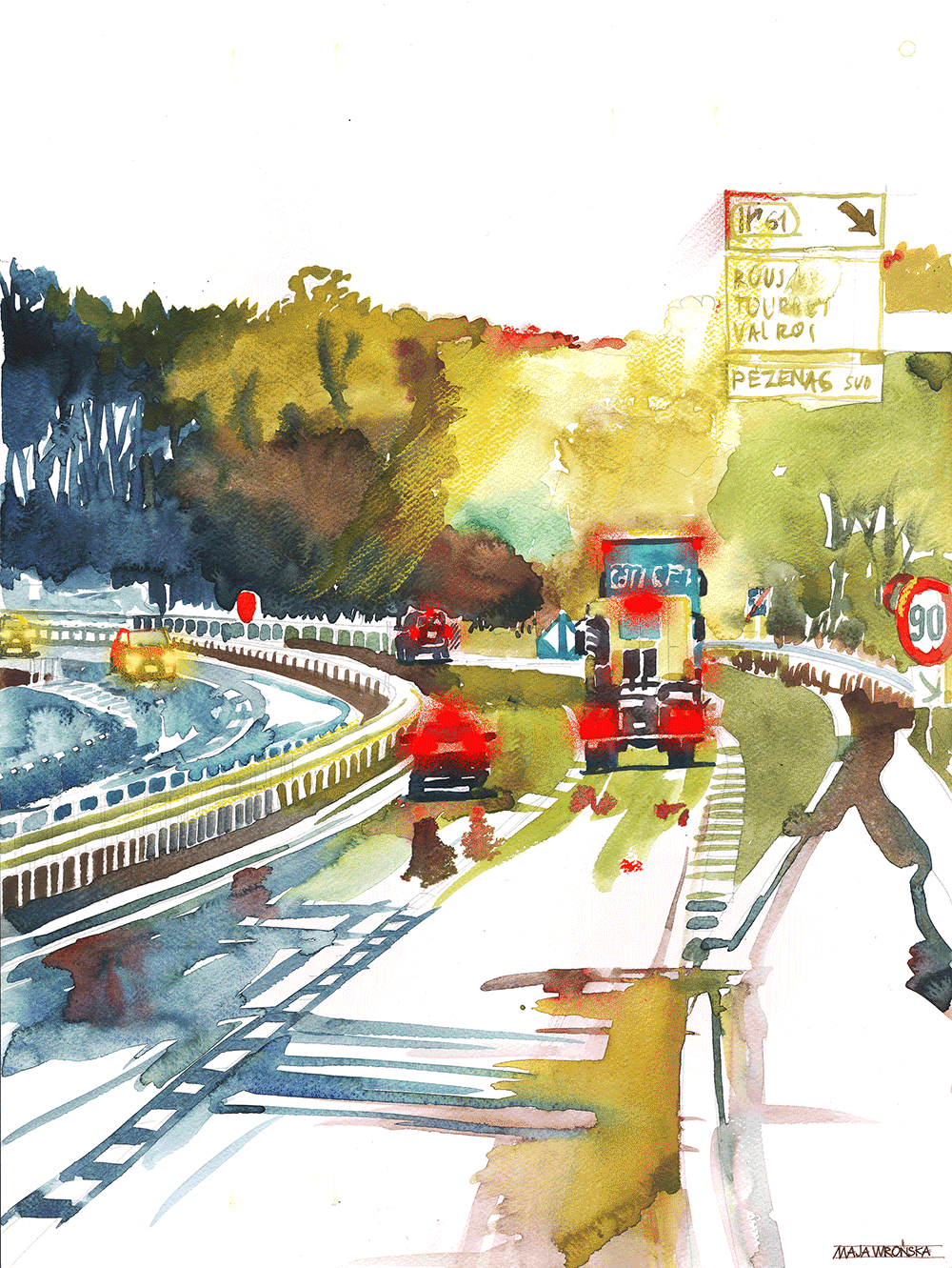 I Animate My Watercolors (15 Pics)