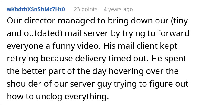 CEO Thinks He Knows Better Than IT Worker When It Comes To Emails, Ends Up As The Laughing Stock Of Everybody He&rsquo;s Ever Respected