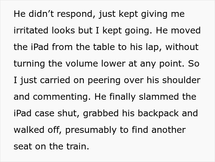 Traveler Who Reserved A Seat In The Quiet Area Of A Train Finds A Brilliant Way To Get Rid Of A Passenger Who Was Blasting &ldquo;Friends&rdquo; Out Loud