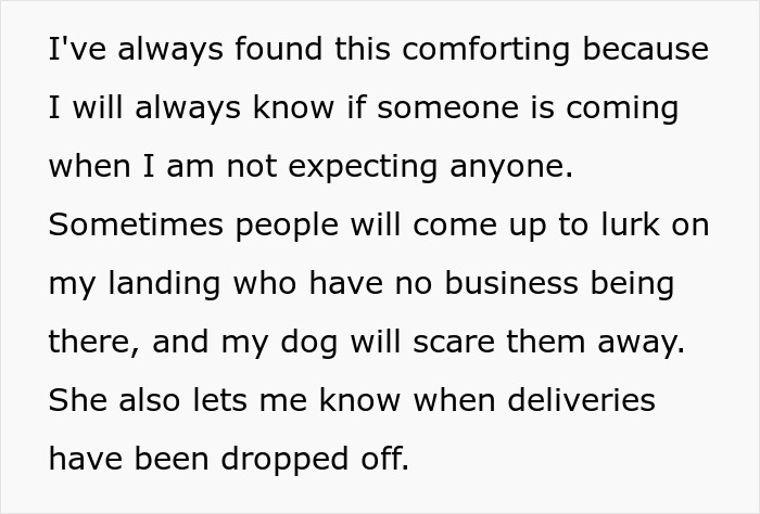 Woman Is Annoyed Her Neighbor Comes To Her Landing And Lurks, So She Swings Open The Door, Frightening Her And Causing Her To Fall