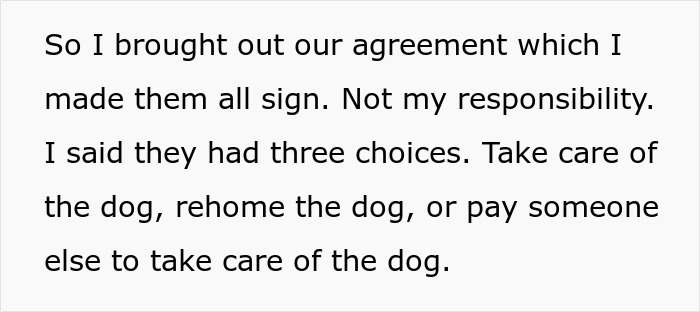 Man Never Wanted A Dog But Allowed His Wife And Kids To Have One As Long As They Took Care Of It, Gets Called A Jerk For Calling Out Their Neglect