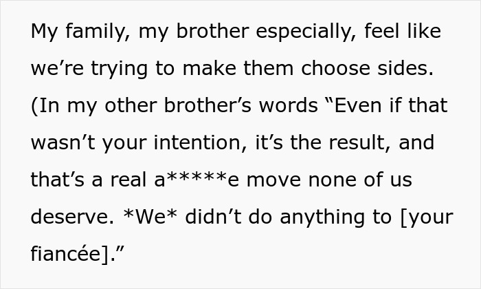 SIL Fat-Shames This Guy's Fianc&eacute;e, Gets Upset When She Gets Excluded From Their Wedding, Despite Her Husband Getting To Go