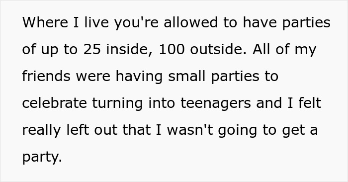 Teen Hasn't Celebrated A Single Birthday In 13 Years Because Her Twin Died At Birth, Finally Retaliates And It Makes Her Mom Furious