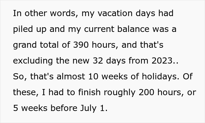 “You Have To Use Your Vacation Days”: Employee Makes Company Backpedal After Saying They Can’t Cash In Their Unused Vacation Days “You Have To Use Your Vacation Days”: Employee Makes Company Backpedal After Saying They Can’t Cash In Their Unused Vacation Days