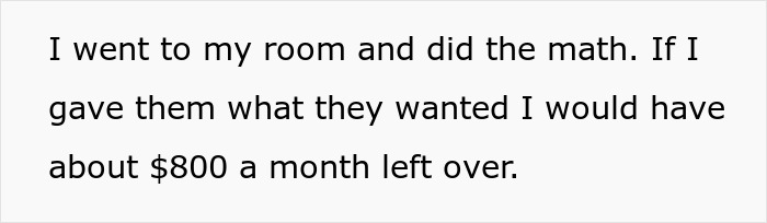 Family Doesn't Appreciate All The Household Work This Woman Does And Demands She Pays Rent, Regret It When She Moves Out Instead Family Doesn't Appreciate All The Household Work This Woman Does And Demands She Pays Rent, Regret It When She Moves Out Instead