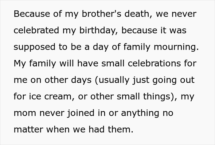 Teen Hasn't Celebrated A Single Birthday In 13 Years Because Her Twin Died At Birth, Finally Retaliates And It Makes Her Mom Furious