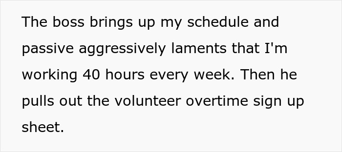 Employee Sits Back And Watches Their Boss Struggle As They Attempt To Use "Quiet Quitting" Accusation To Make Them Volunteer For More Shifts