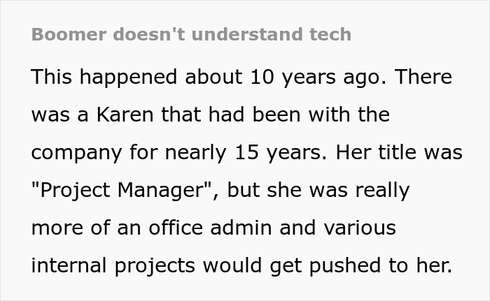 "Oh, So Sorry Boomer": Karen Gets Busted After Deleting All Files After Getting Fired
