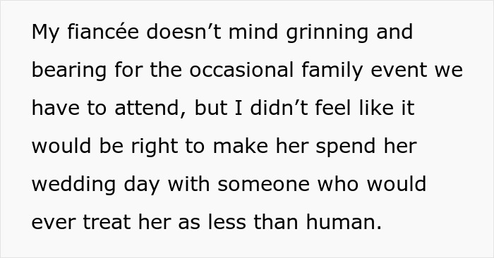 SIL Fat-Shames This Guy's Fianc&eacute;e, Gets Upset When She Gets Excluded From Their Wedding, Despite Her Husband Getting To Go