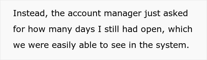 “You Have To Use Your Vacation Days”: Employee Makes Company Backpedal After Saying They Can’t Cash In Their Unused Vacation Days “You Have To Use Your Vacation Days”: Employee Makes Company Backpedal After Saying They Can’t Cash In Their Unused Vacation Days