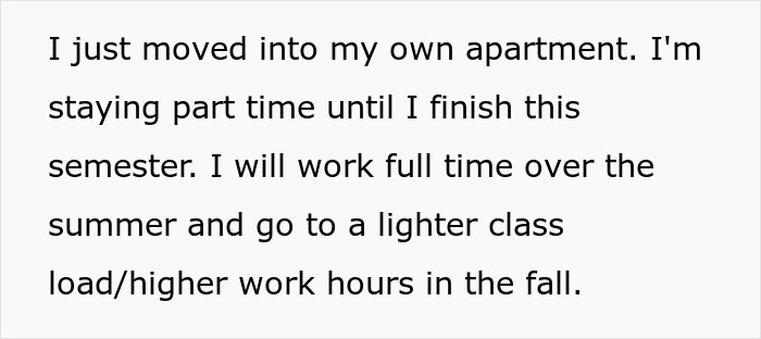 Family Doesn't Appreciate All The Household Work This Woman Does And Demands She Pays Rent, Regret It When She Moves Out Instead Family Doesn't Appreciate All The Household Work This Woman Does And Demands She Pays Rent, Regret It When She Moves Out Instead
