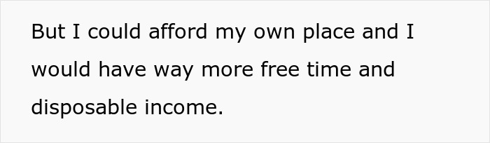 Family Doesn't Appreciate All The Household Work This Woman Does And Demands She Pays Rent, Regret It When She Moves Out Instead Family Doesn't Appreciate All The Household Work This Woman Does And Demands She Pays Rent, Regret It When She Moves Out Instead
