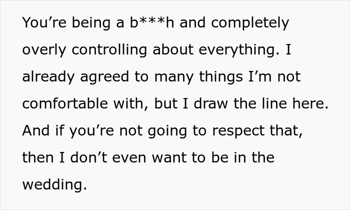 Bridezilla Cries And Tells Her Sister Not To Come To Her Wedding, Trying To Guilt Her Into Growing Out Her Hair For The Wedding