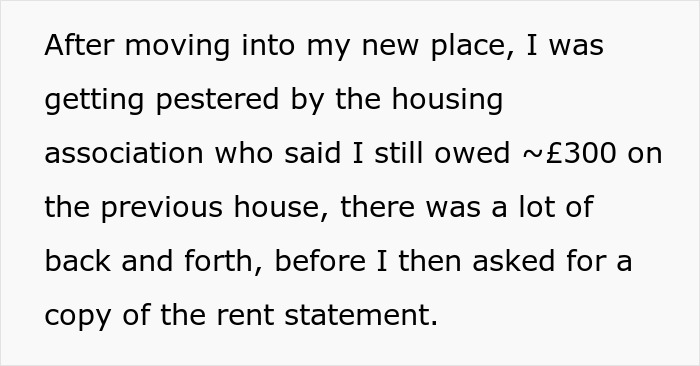 Person Is Annoyed When They &ldquo;Inherit&rdquo; A House From Aunt And Get Hounded By Housing Association For Rent Money When In Fact They Owe Them $240