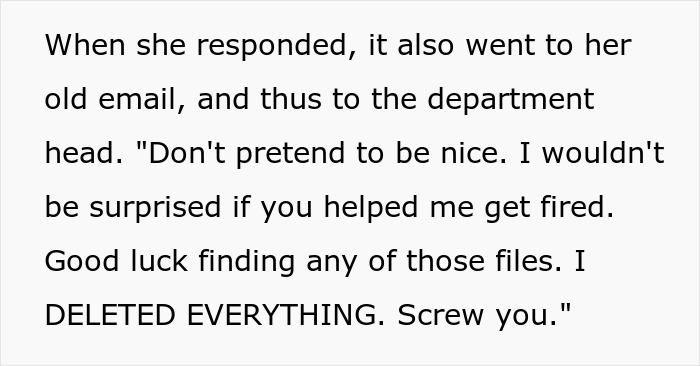 "Oh, So Sorry Boomer": Karen Gets Busted After Deleting All Files After Getting Fired