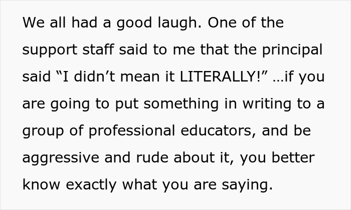 Teachers Maliciously Comply With Rude Principal&rsquo;s New Notification Policy, Making Them Regret It 3 Hours Later