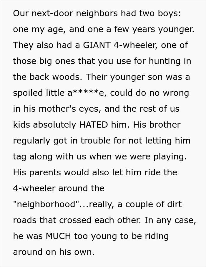 &ldquo;Little [Jerk] Hits The Mailbox, Then Hits The Dirt&rdquo;: Child Was Taunting Neighbor&rsquo;s Kids By Trying To Run Over Their Dog, Receives A Dose Of Instant Karma
