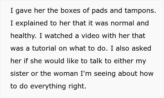 Guy Gets Called A Jerk For “Leaving Out” His Ex From 10 Y.O. Daughter’s “First Period” Milestone Guy Gets Called A Jerk For “Leaving Out” His Ex From 10 Y.O. Daughter’s “First Period” Milestone