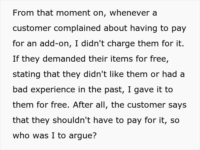 Employee Follows The "Customer Is Always Right" Rule Literally After Being Written Up, The Boss Pays With His Job Employee Follows The "Customer Is Always Right" Rule Literally After Being Written Up, The Boss Pays With His Job