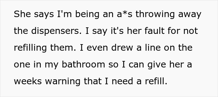 "Throw The Whole Wife Away": Man Is Not Allowed To Refill Soap Dispenser, Throws It Away Instead, Making Wife Dig Through The Trash