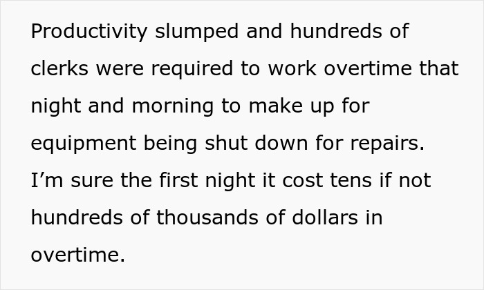 &ldquo;Our Chairs Were Taken Away So We Could Not Sit Down&rdquo;: Mechanics End Up Costing Employer Thousands In Malicious Compliance
