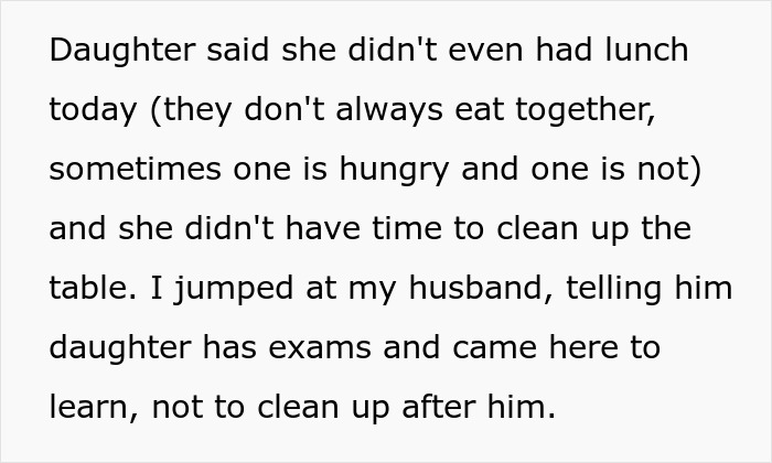 “AITA For Telling My Husband My Daughter Doesn’t Have To Accommodate His Needs?” “AITA For Telling My Husband My Daughter Doesn’t Have To Accommodate His Needs?”
