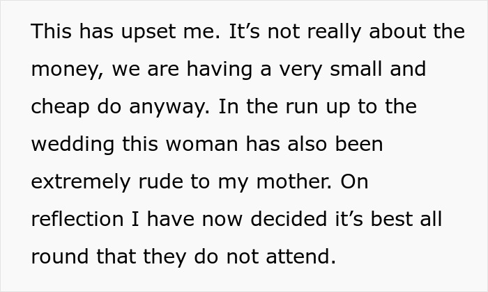 Daughter Uninvites Her Dad And His GF From Her Wedding After They Demand Everything Is Vegan, From Food To The Guests' Shoes