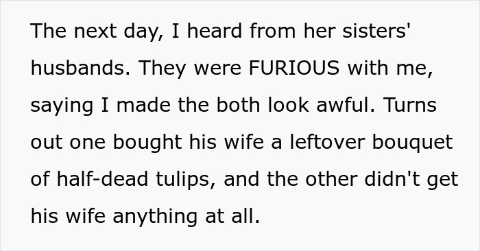 Boyfriend Showers His GF With Flowers And Presents On Valentine's Day, This Enrages Her Sisters' Husbands