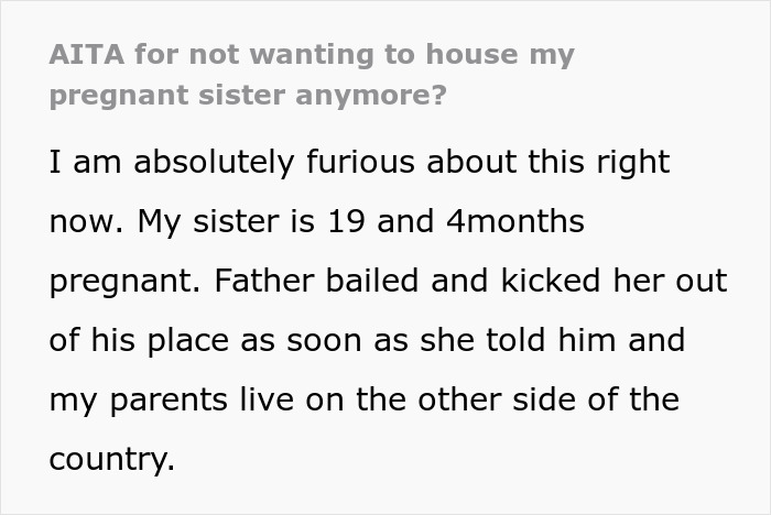 &ldquo;She Just Wanted To Make A Little Extra Cash&rdquo;: Brother Catches His Pregnant Sister Stealing From His Home While Living There