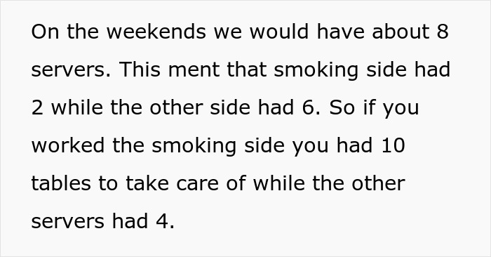 Server Maliciously Complies And Lets Newbies Take Care Of Her Tables After They Complained Hers Are Better, They Regret Asking For It Server Maliciously Complies And Lets Newbies Take Care Of Her Tables After They Complained Hers Are Better, They Regret Asking For It