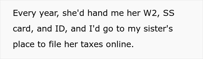 Entitled Woman Got Used To Her Roommate Filing Taxes For Her While She Watched Shows Instead, Calls Her Out When She Refuses