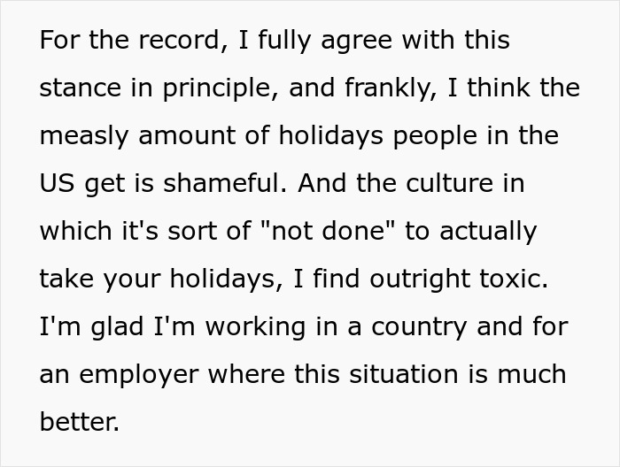 “You Have To Use Your Vacation Days”: Employee Makes Company Backpedal After Saying They Can’t Cash In Their Unused Vacation Days “You Have To Use Your Vacation Days”: Employee Makes Company Backpedal After Saying They Can’t Cash In Their Unused Vacation Days