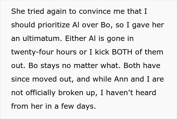 Guy Welcomes Girlfriend’s Jobless Brother Into His Home, Kicks Them Both Out When They Ask Him To Get Rid Of His Dog Guy Welcomes Girlfriend’s Jobless Brother Into His Home, Kicks Them Both Out When They Ask Him To Get Rid Of His Dog