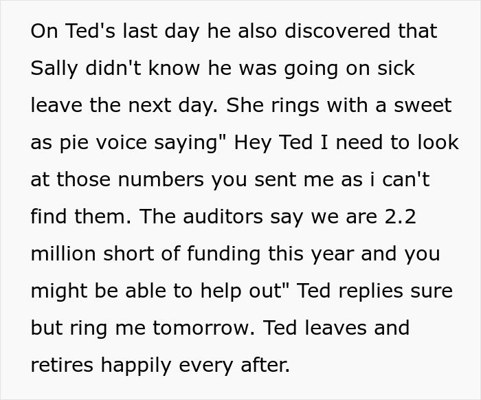 "Delete Your Files And Leave": New Boss Ignores Employee's Work For A Year Because He's 'Useless' Before Getting Him Fired, And It Costs Her Her Job