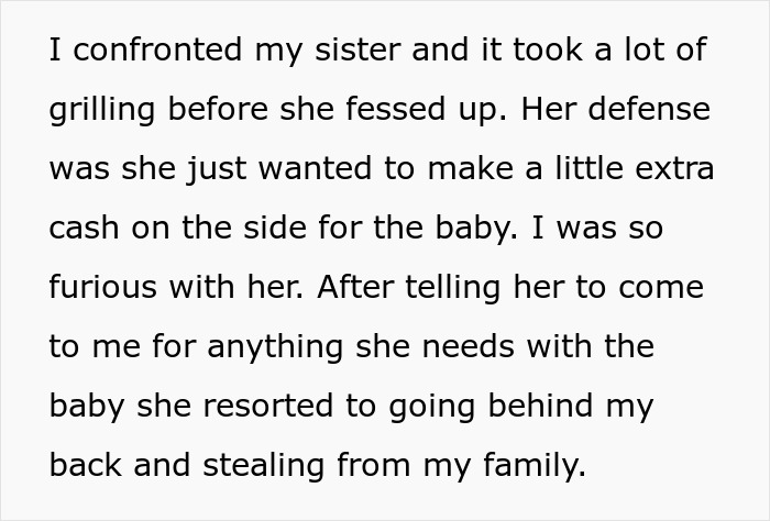 &ldquo;She Just Wanted To Make A Little Extra Cash&rdquo;: Brother Catches His Pregnant Sister Stealing From His Home While Living There