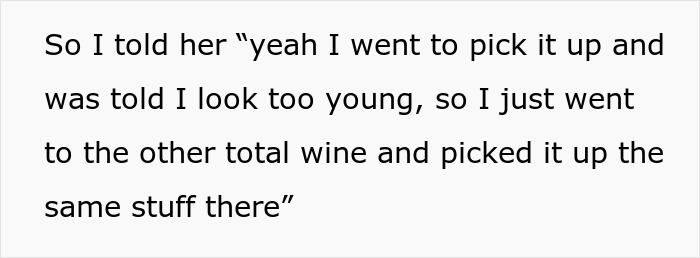 Customer Is Denied Wine Purchase By Power-Tripping Staff, Gets Sweet Revenge By Using Their Own Policy Against Them Customer Is Denied Wine Purchase By Power-Tripping Staff, Gets Sweet Revenge By Using Their Own Policy Against Them