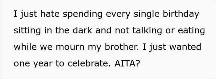 Teen Hasn't Celebrated A Single Birthday In 13 Years Because Her Twin Died At Birth, Finally Retaliates And It Makes Her Mom Furious