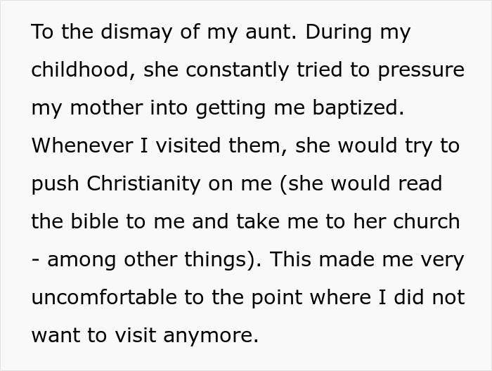 "Someone Has To Save The Boy": Religious Woman Baptizes Her Nephew Behind Everyone's Back, Receives Hilarious Revenge