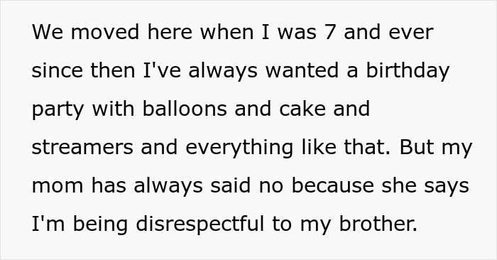 Teen Hasn't Celebrated A Single Birthday In 13 Years Because Her Twin Died At Birth, Finally Retaliates And It Makes Her Mom Furious