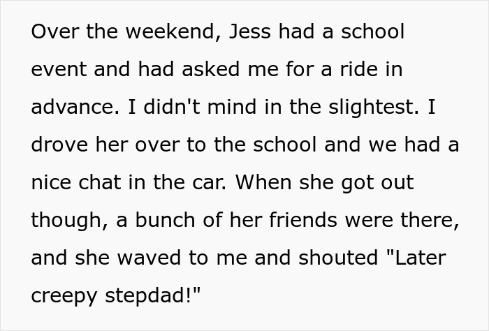 Teen Calls Mom&rsquo;s Partner &ldquo;Creepy Stepdad&rdquo; In Front Of Friends, Gets Left Without A Ride Back Home