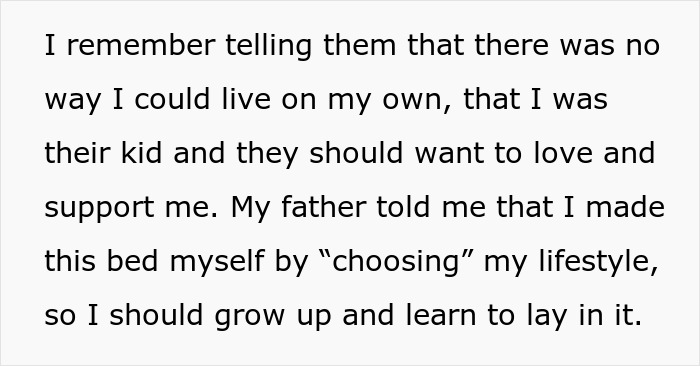 Daughter Who Was Disowned By Her Parents For Being Gay Refuses To Support Them Financially, Wonders If She's Being Cruel Daughter Who Was Disowned By Her Parents For Being Gay Refuses To Support Them Financially, Wonders If She's Being Cruel