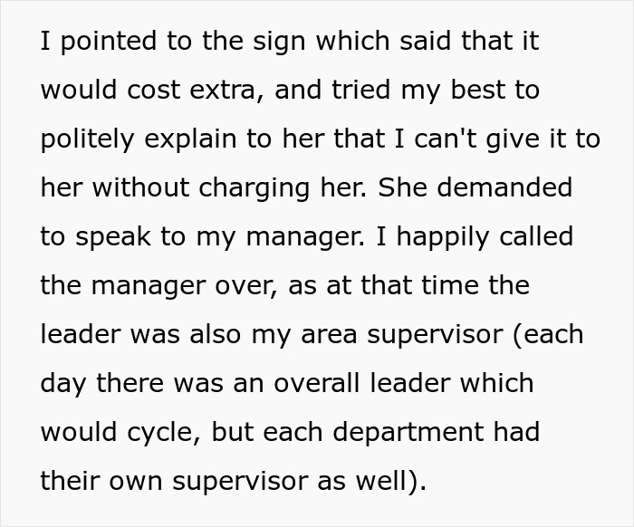 Employee Follows The "Customer Is Always Right" Rule Literally After Being Written Up, The Boss Pays With His Job Employee Follows The "Customer Is Always Right" Rule Literally After Being Written Up, The Boss Pays With His Job